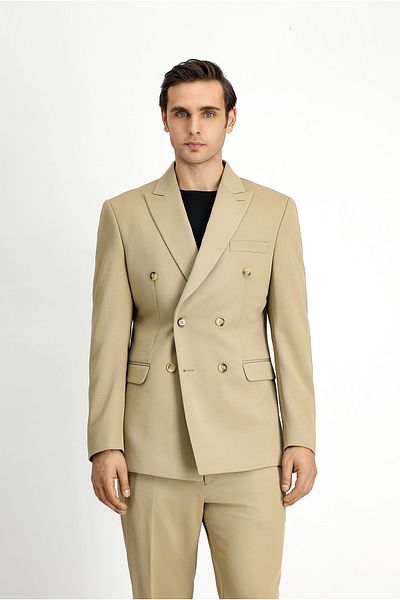 Kiğılı Slim Fit Slim Fit Double Breasted Suit