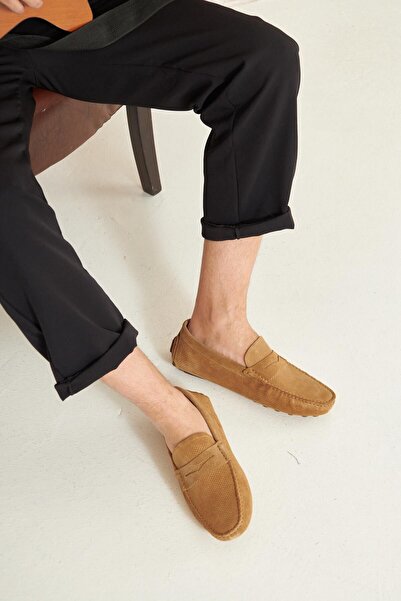 Pegia Справжній замшевий чоловічий мокасини 500907