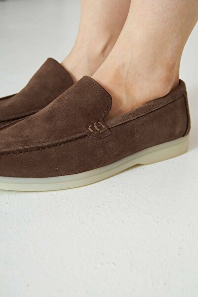 Pegia Жіночі плоскі туфлі з натуральної замші 700910