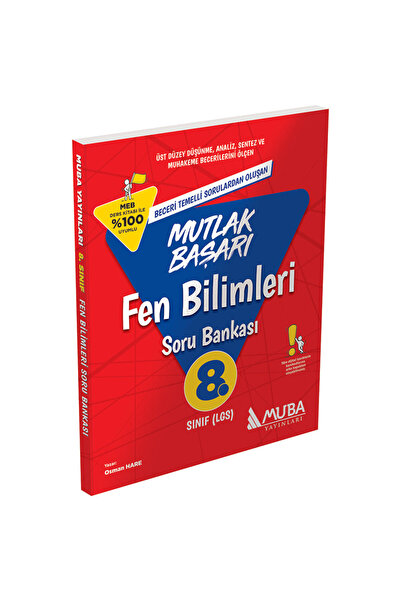 Muba Yayınları MB 8. Sınıf Fen Bilimleri Soru Bankası