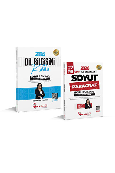 Hoca Kafası Yayınları 2026 KPSS Dil Bilgisini Kafala- Soyut Paragraf Soru Ban...