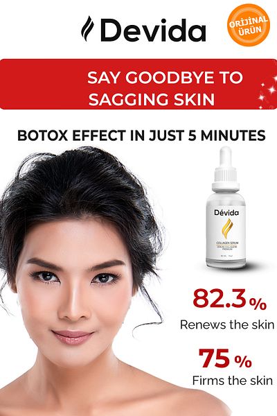 Devida Anti aging collagen serum anti wrinkle, botox effective skin regenerator vega series a230