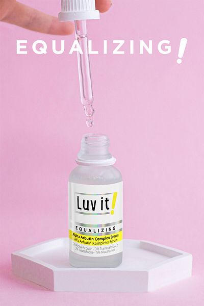 Luv it! Alpha Arbutin Skin Serum |   Anti-Blemish, Skin Tone Equalizer and Barrier Repair