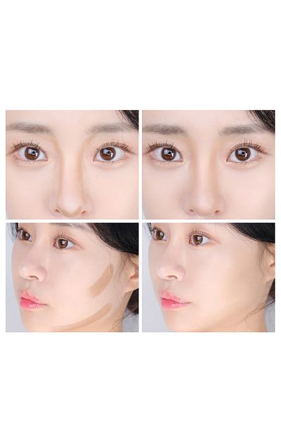 THE SAEM Perfect Glam Stick Blusher/ Natural Look Stick Blush-Br01 Brown Chou (Vi̇oni̇ne)