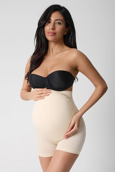 BARUCCA Corset de maternitate, lung și subțire, fără sudură
