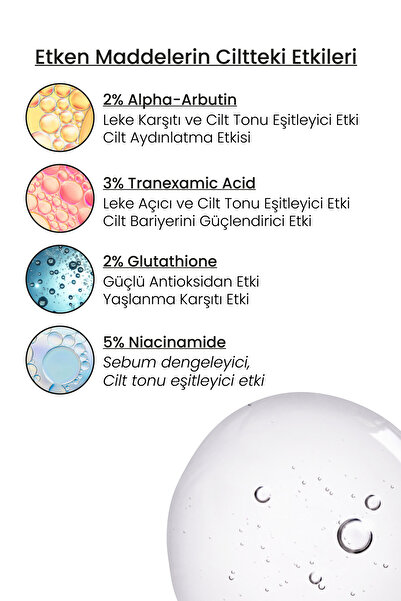 Luv it! Alpha Arbutin Cilt Serumu | Leke Karşıtı, Cilt Tonu Eşitleyici ve Bariyer Onarıcı