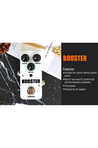 Choice دواسة تأثيرات الجيتار الكهربائي Booster KOKKO ضاغط موالف صغير تشويه Overdrive تجاوز حقيقي P