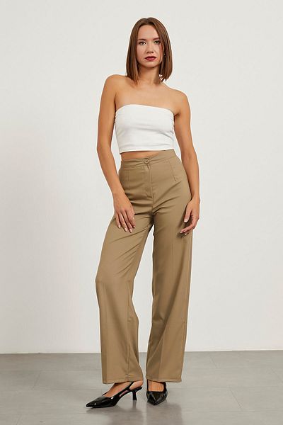 Arma Life Women's Summer Backless Ecru Strapless Body