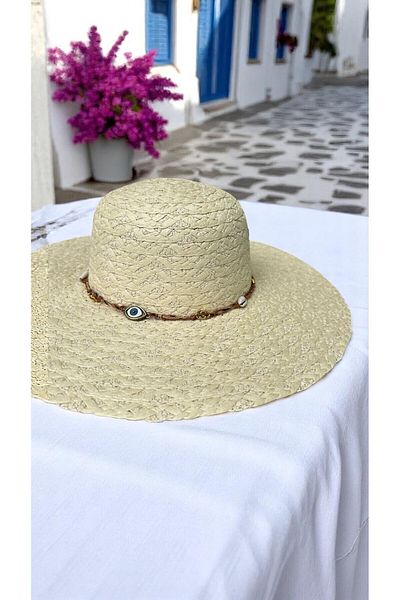 Deeplively Women's Straw Hat Summer Beach Hat Premium Quality - Foldable - Adjustable to Head