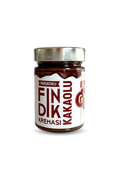 Parçacıklı Kakaolu Fındık Kreması – 340 Gr (%45 Fındık)