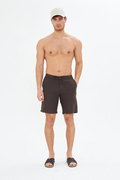 Whitefin Men's Linen Shorts