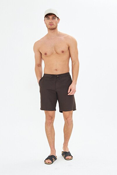 Whitefin Men's Linen Shorts