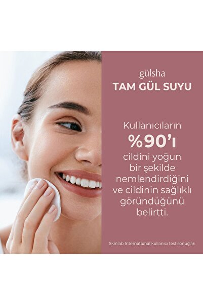 Gülsha Tam Gül Suyu 100 Ml