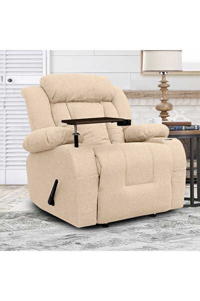 Lazy Vibes Relax Pro Rocking| Premium Recliner With Laptop Table & cup Holder