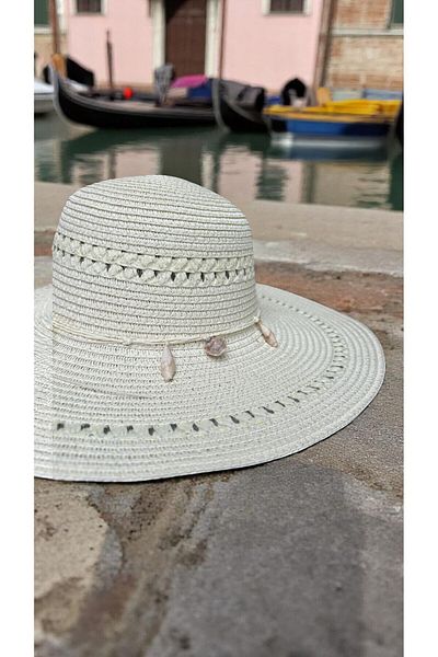 Deeplively Women's Straw Hat Summer Beach Hat Premium Quality - Foldable - Adjustable to Head