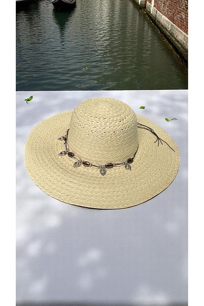 Deeplively Women's Straw Hat Summer Beach Hat Premium Quality - Foldable - Adjustable to Head