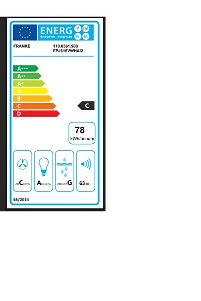 Franke Glass Linear Vertical Fpj 615 V Wh /ss Paslanmaz Çelik - Beyaz Cam 60 Cm