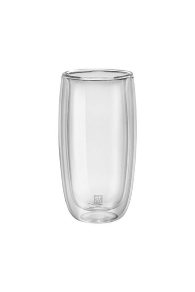 ZWILLING Sorrento Double Walled Soft Drinking Glasses 2 Pack 475 ml