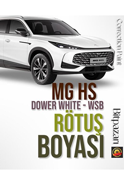izmir bit pazarı MG HS - Dover White - Beyaz Otomobil Çizik Taş İzi Giderici ...