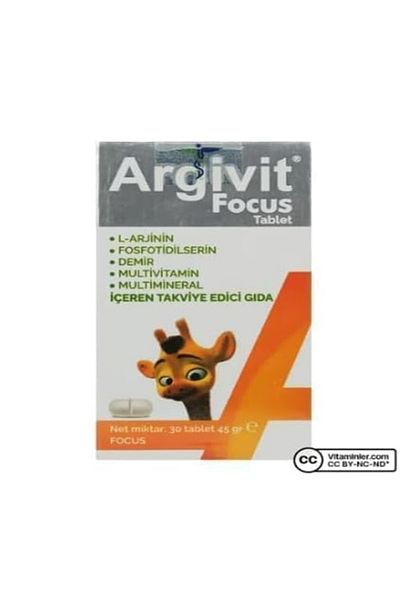 Argivit FOCUS TABLET 30S