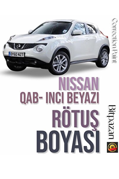 izmir bit pazarı NISSAN JUKE - inci Beyaz Otomobil Çizik Taş İzi Giderici Röt...