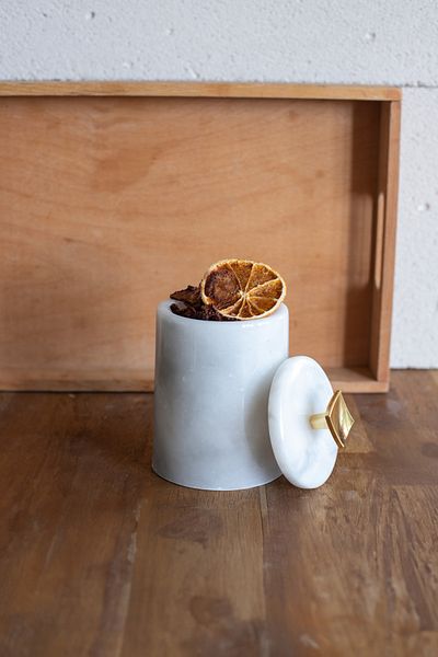 Akayev White Marble - Hazel Spice Rack