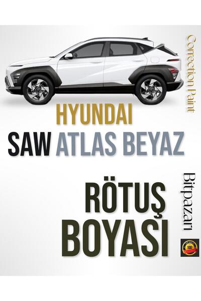 izmir bit pazarı HYUNDAI - SAW -ATLAS BEYAZI - Rötüş Boyası - i10, i20, TUCSO...