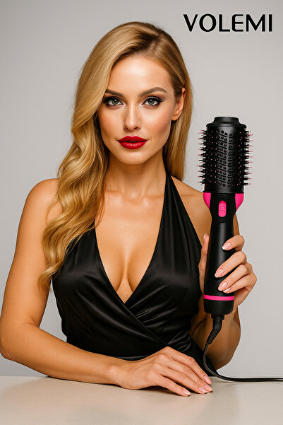 VOLEMİ 2200 W Saç Şekillendirici Saç Düzleştirici Fön Tarağı Saç Kurutma Makinesi Kişisel Bakım Aletleri