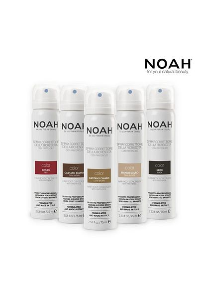 Noah Spray corector cu vitamina B5 pentru acoperirea rădăcinilor părului - RED, Noah, 75 ml