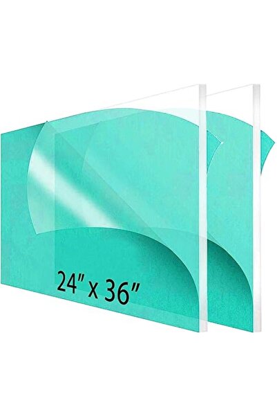 SMARTPOINTS عبوتان من ألواح الأكريليك الشفافة المصنوعة من زجاج شبكي بسمك ربع ...