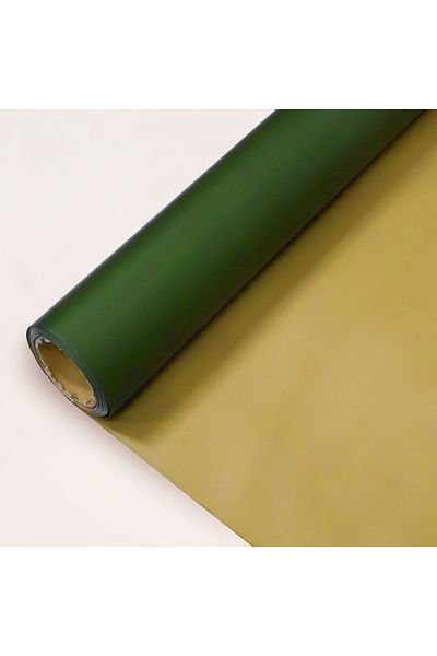 weloveis Green&Gold Color Roll Flower Bouquet Paper-25 Meters