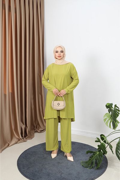 NİSUM MODA ΣΕΤ ΜΑΚΡΥ ΤΟΥΝΙΚ ΣΑΝΤΙ