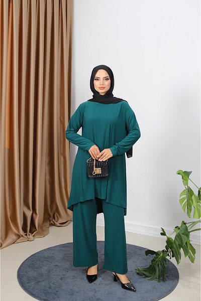 NİSUM MODA Sandy Set with Long Tunic