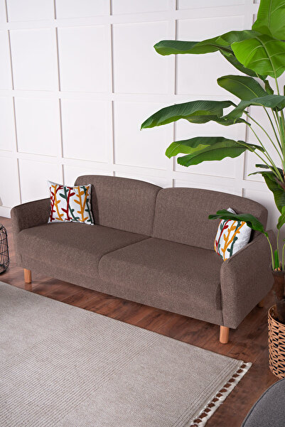 Kilim Mobilya Bohem's Koltuk Üç Kişilik Koltuk Kahverengi