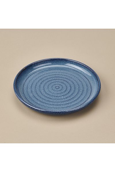 Viapot Zest Flat Plate - Blue - 21 cm
