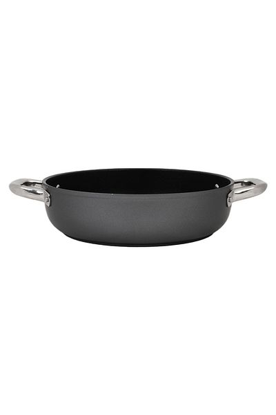 Leggno Master Titanium Shallow Pot 24 cm Gray