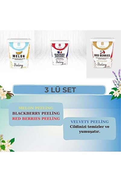 IDM VELVETY PEELING MELON & BLACKBERRY & RED BERRIES