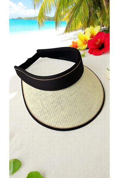 Deeplively Women's Straw Hat Summer Beach Hat Premium Quality - Visor Hat