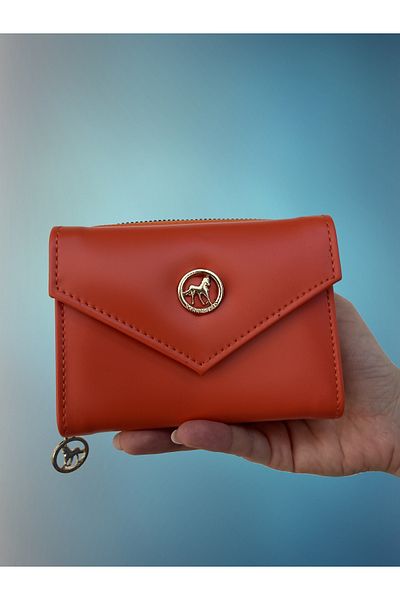 shiny ever Orange Women's Wallet