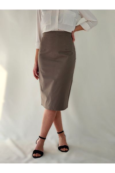 YAXİ FUSTA ȚESĂ MIDI CULOARE PIATRA