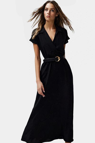 PayBuy Maxi Aerobin Woven a Line Dress Summer Casual Style Trend Design Zarifane