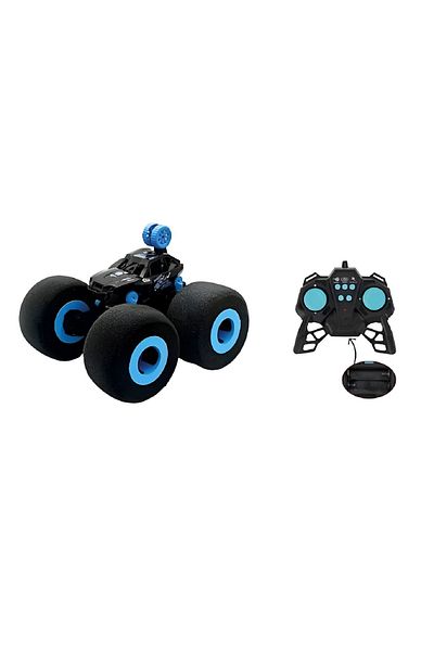 rexa 2.4G RC Rock Climbing Drift Cars Foam Wheel Drift Car Sponge Foot Car Electric Stunt for Kids