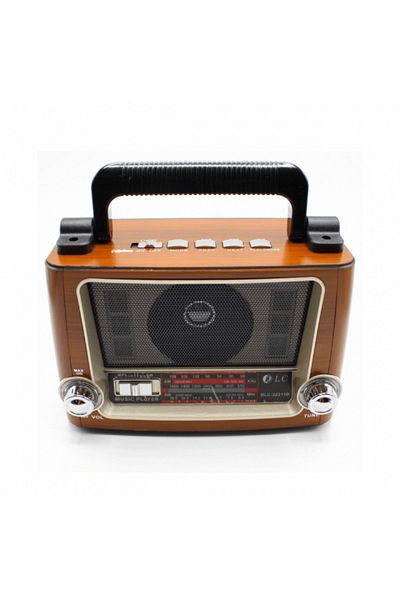 DLC All-in-one Portable Radio – Fm/am, Usb Playback, Bluetooth, Aux, Rechargeable Battery