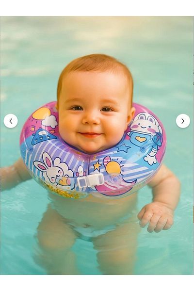 BESTWAY Bermuda Baby Neck Ring with Safety Lock