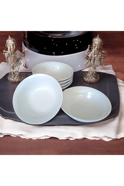 BARITCIOGLU Porselen Değildir Çorba Kasesi 6 Adet Takım