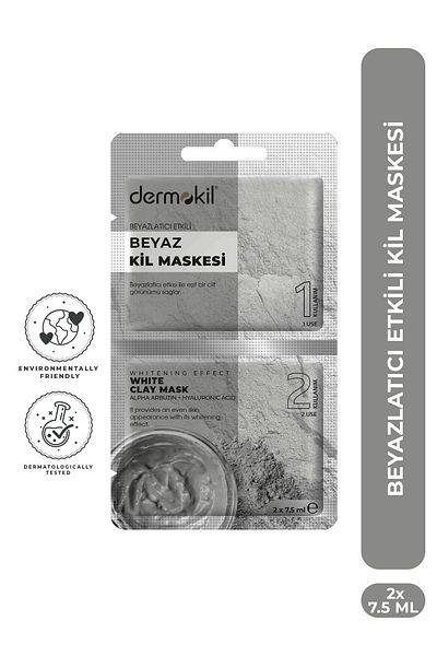 Dermokil Whitening Effective Clay Mask 2X7.5