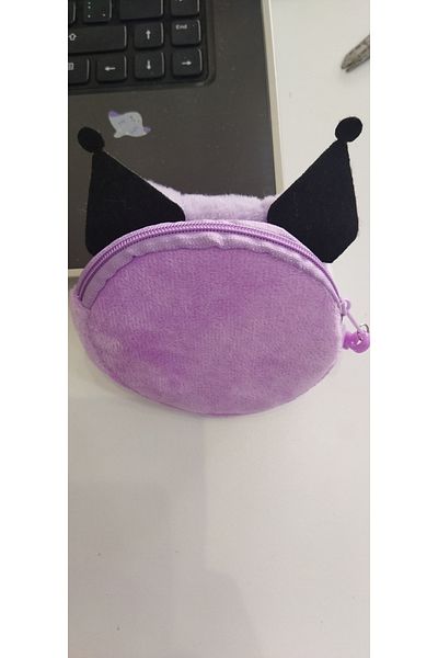 ELAS HOME Kuromili Wallet Plush Zippered Chubby