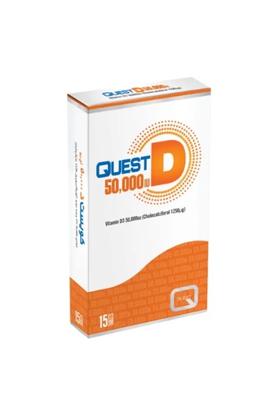 Quest Vitamin D3 50000 Iu Tab 15s
