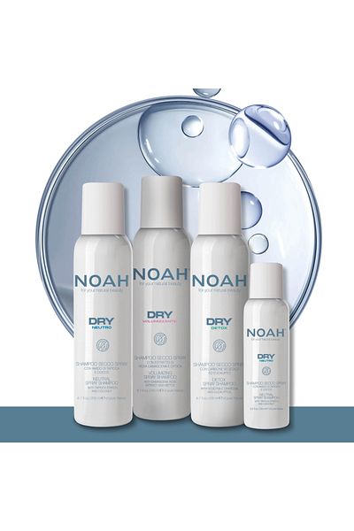 Noah Waterless dry shampoo, with tapioca starch and coconut, Neutral, Noah, 100 ml