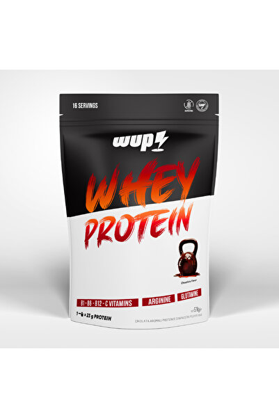 Water Up WUP Whey Protein, B1-B6-B12-C, Arjinin, Glutamin, Doğal Kakao, Çikol...